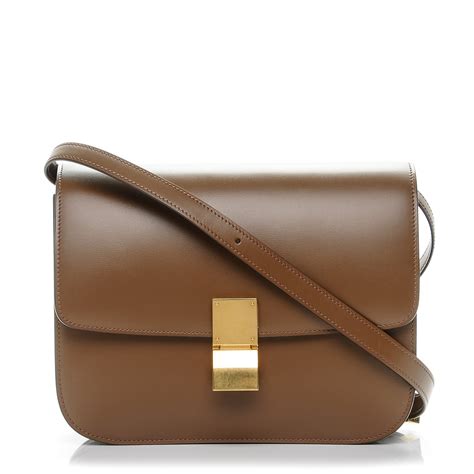 celine classic camel midium|Celine Camel Medium Classic Bag in Box Calf .